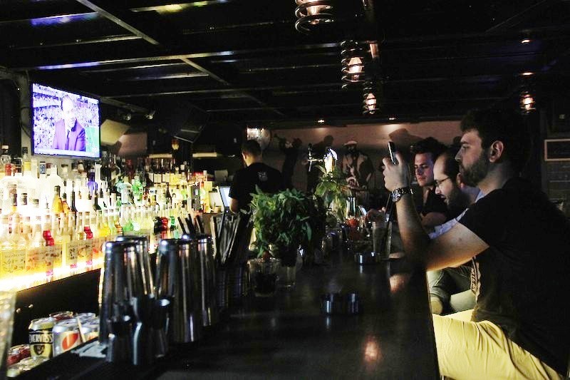 Bar 35 on Saturday Night 